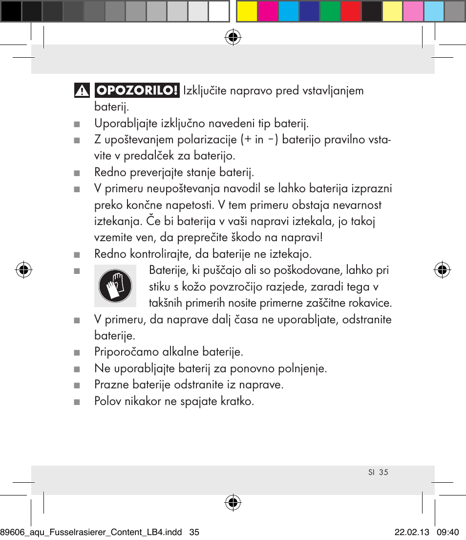 Aquapur H5773 Lint Remover User Manual | Page 35 / 67