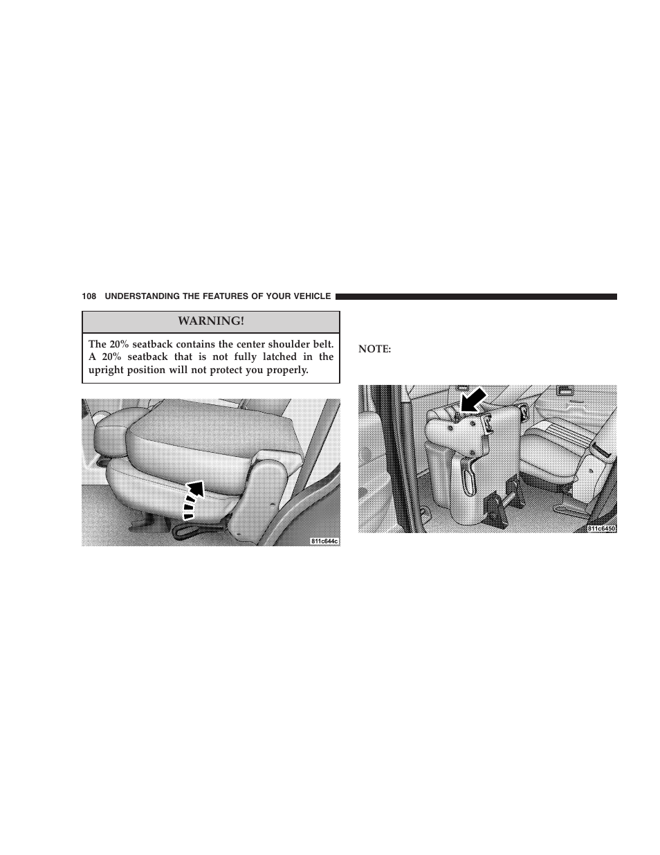 Dodge 2005 Durango User Manual | Page 108 / 416