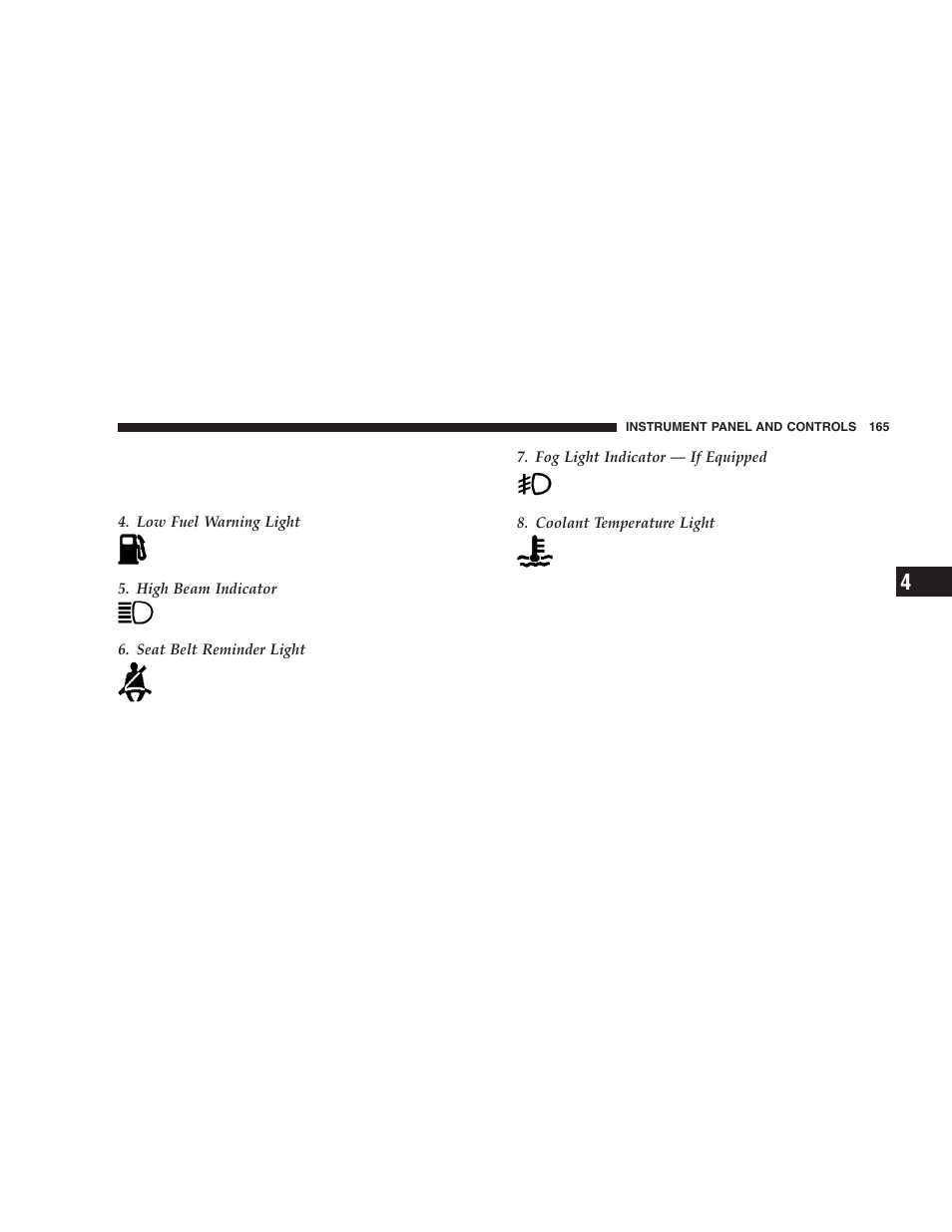 Dodge 2005 Durango User Manual | Page 165 / 416