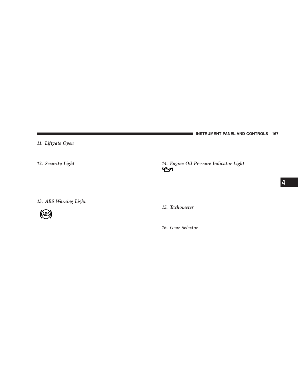 Dodge 2005 Durango User Manual | Page 167 / 416