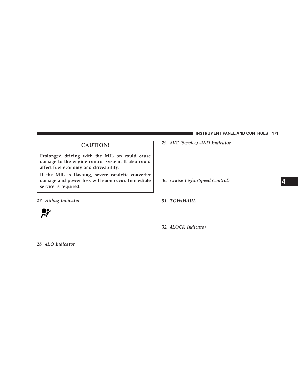 Dodge 2005 Durango User Manual | Page 171 / 416