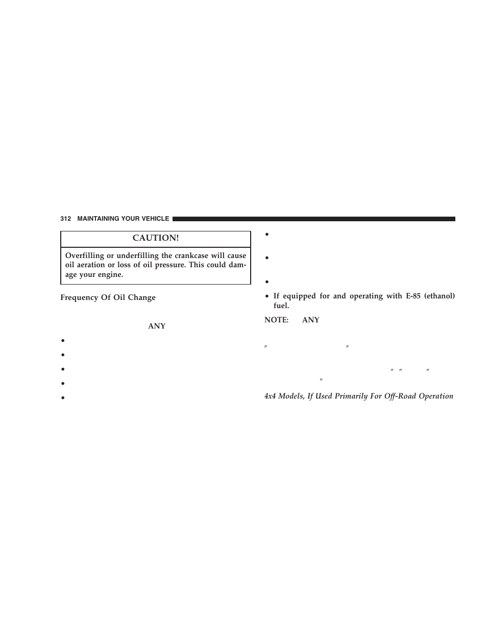 Dodge 2005 Durango User Manual | Page 312 / 416