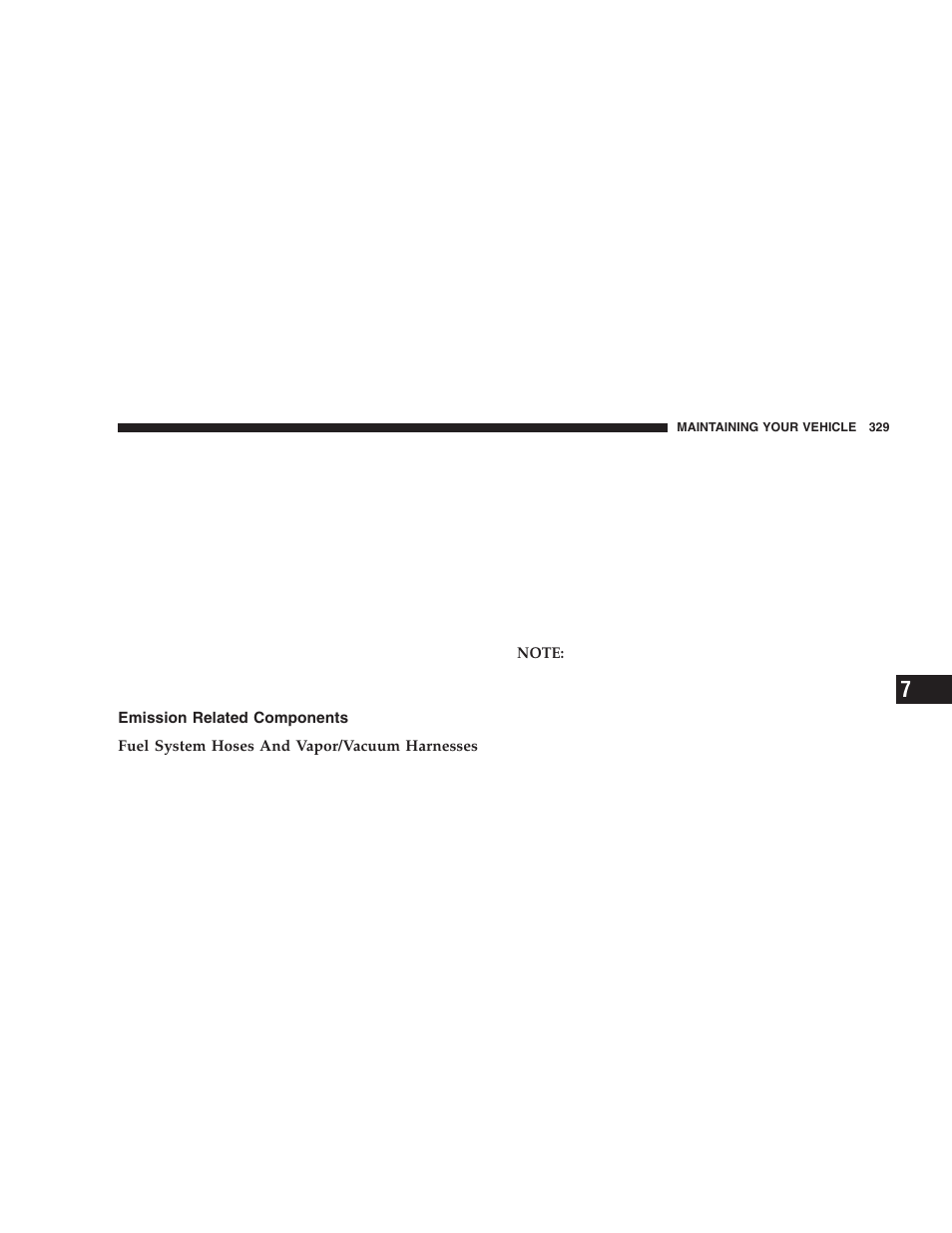 Emission related components | Dodge 2005 Durango User Manual | Page 329 / 416