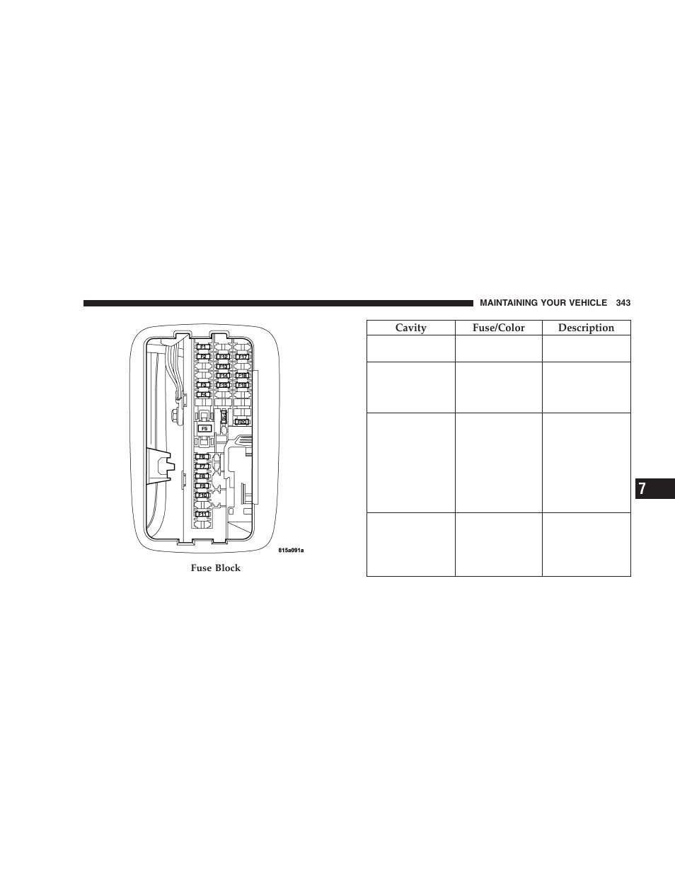 Dodge 2005 Durango User Manual | Page 343 / 416