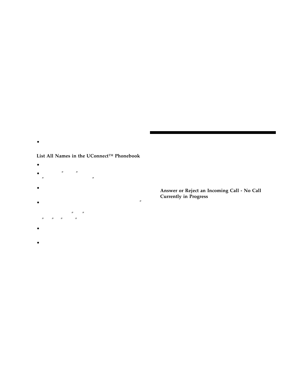 Phone call features | Dodge 2006 Grand Caravan User Manual | Page 102 / 504
