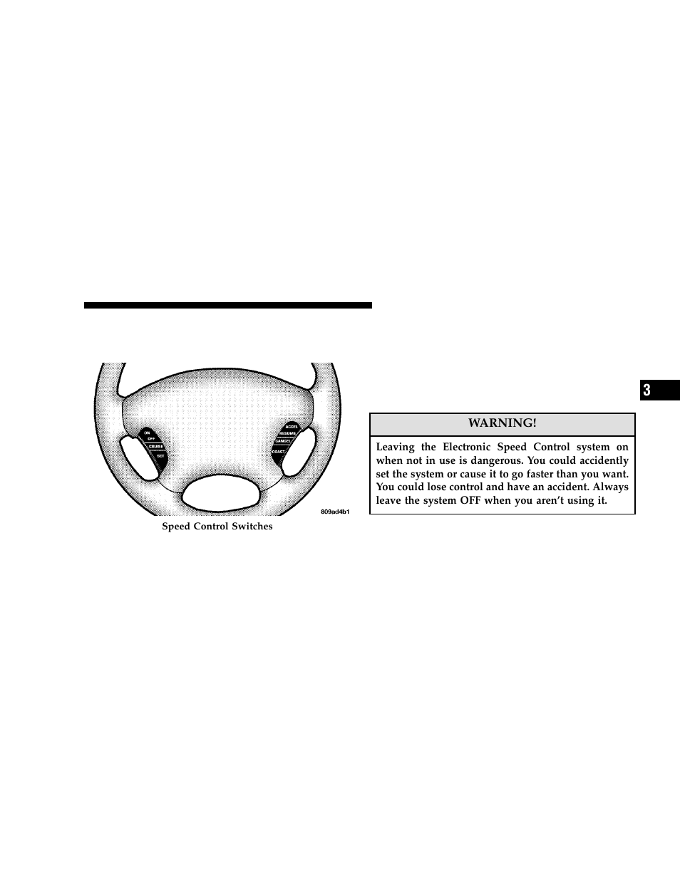 Electronic speed control — if equipped, To activate | Dodge 2006 Grand Caravan User Manual | Page 155 / 504