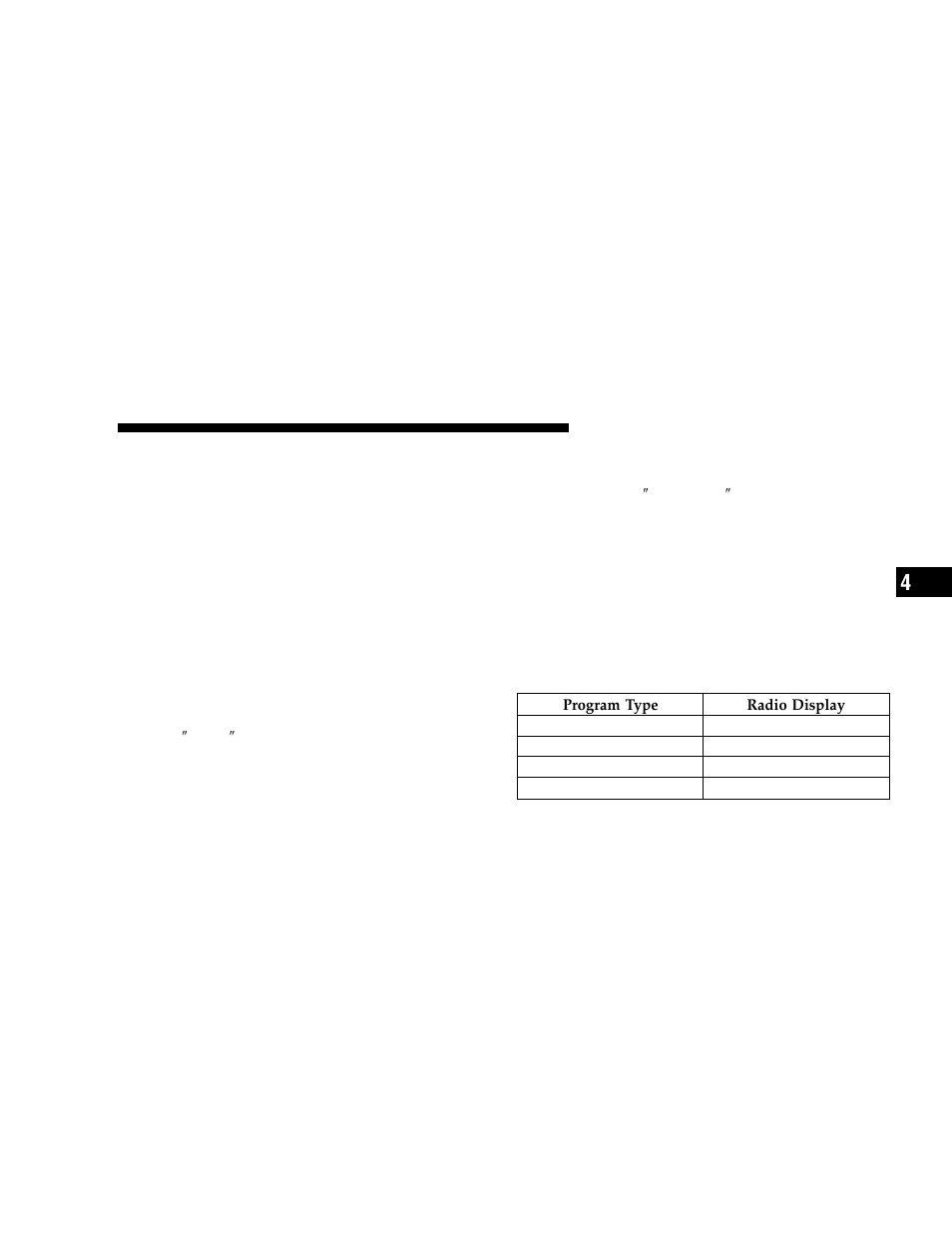 Tuning, Radio data system (rds), Pty (program type) button | Dodge 2006 Grand Caravan User Manual | Page 215 / 504