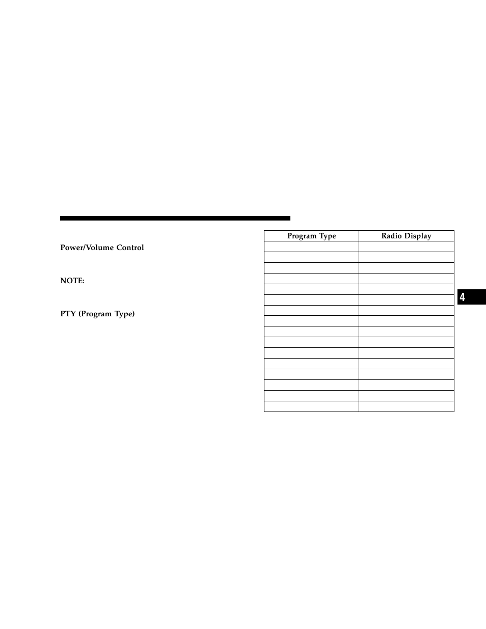 Radio operation | Dodge 2006 Grand Caravan User Manual | Page 225 / 504