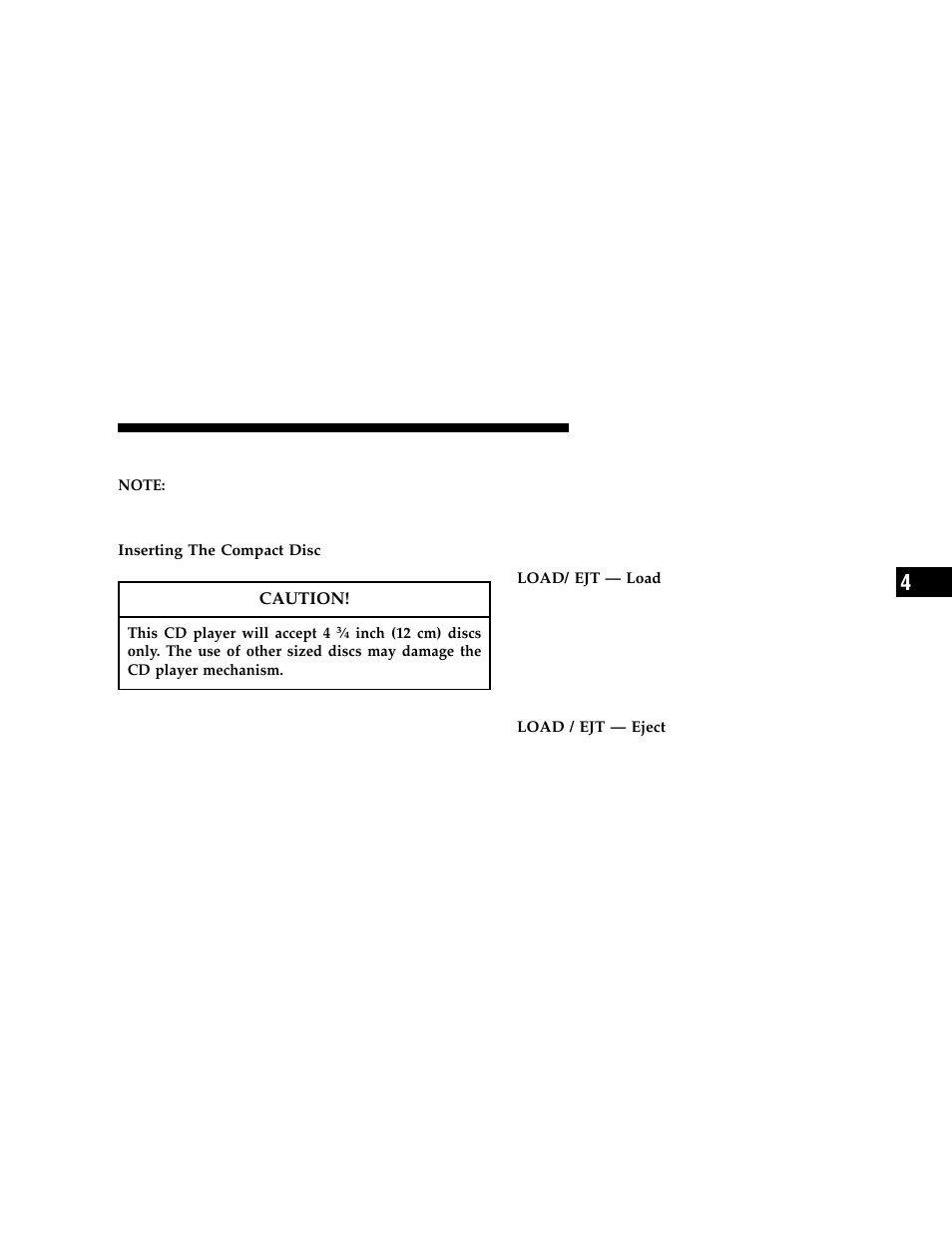 Cd player operation | Dodge 2006 Grand Caravan User Manual | Page 247 / 504