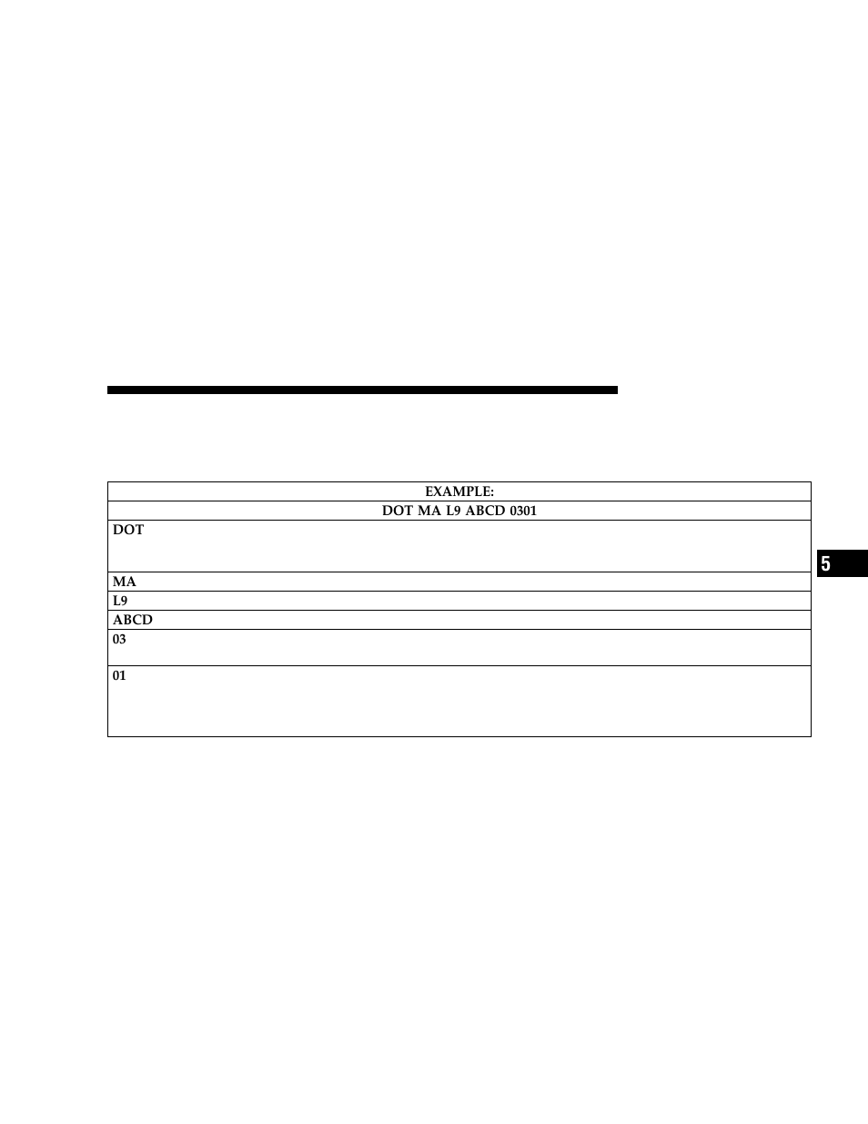 Tire identification number (tin) | Dodge 2006 Grand Caravan User Manual | Page 323 / 504