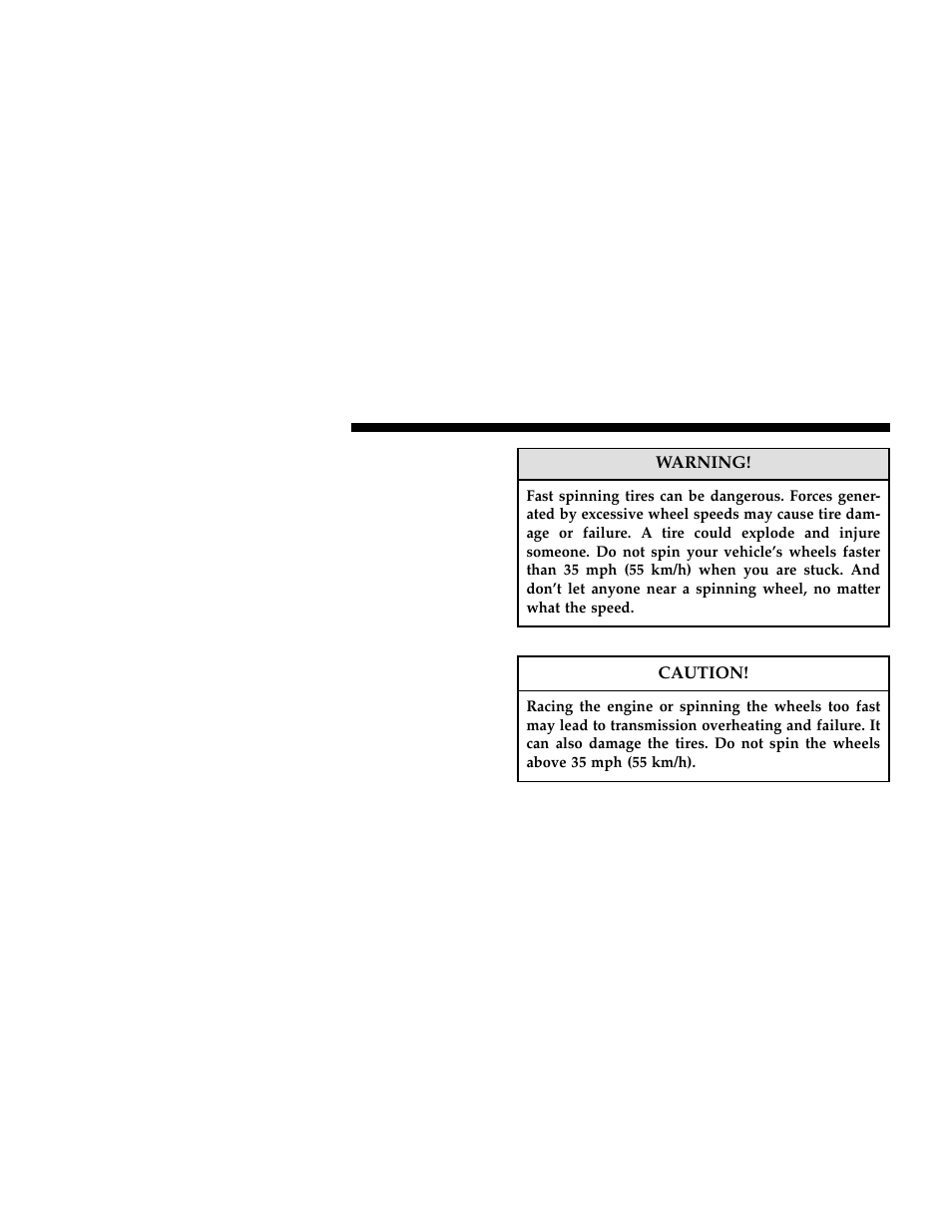 Freeing a stuck vehicle | Dodge 2006 Grand Caravan User Manual | Page 390 / 504