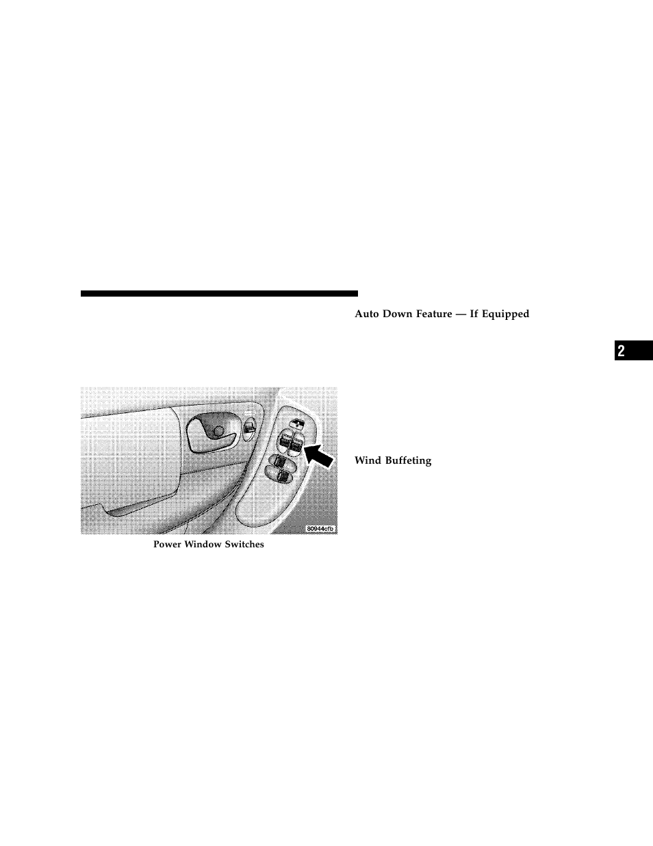 Power windows — if equipped | Dodge 2006 Grand Caravan User Manual | Page 41 / 504