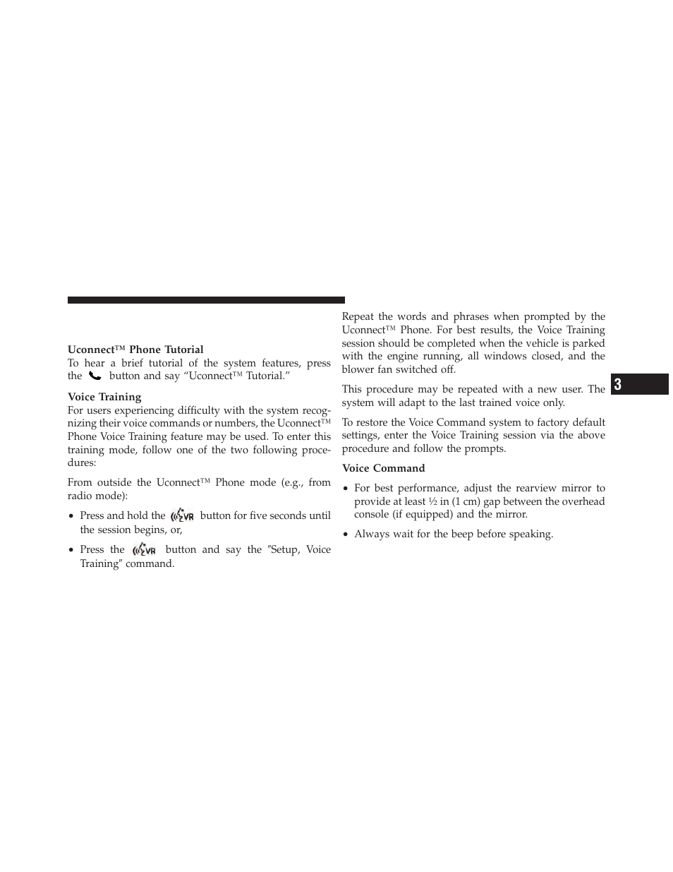 Things you should know about your uconnect™ phone, Things you should know about your, Uconnect™ phone | Dodge 2010 Challenger SRT8 User Manual | Page 102 / 436