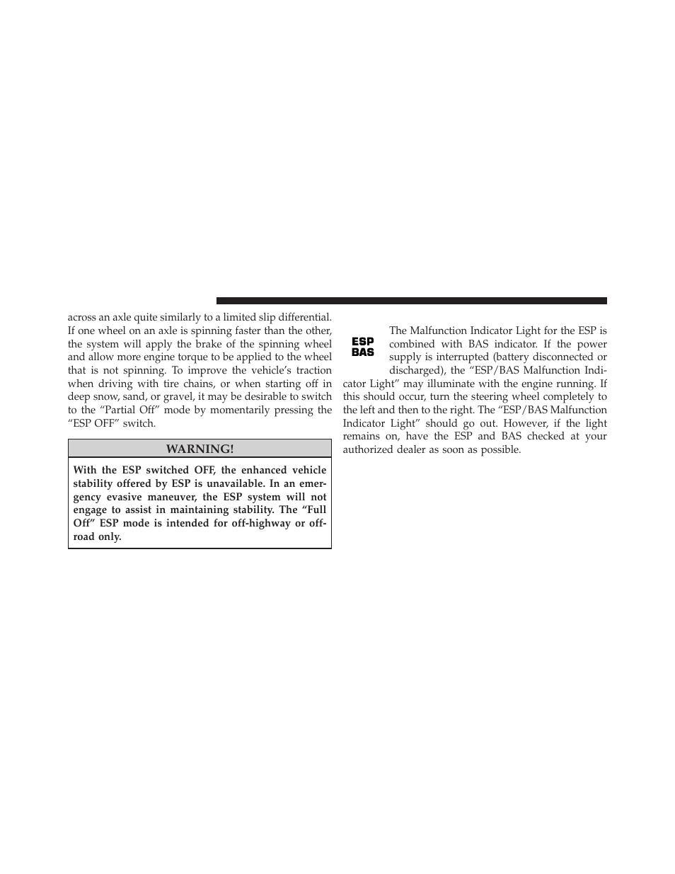 Synchronizing esp | Dodge 2010 Challenger SRT8 User Manual | Page 279 / 436