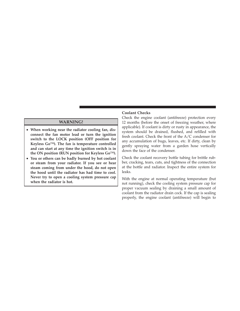Cooling system | Dodge 2010 Challenger SRT8 User Manual | Page 355 / 436