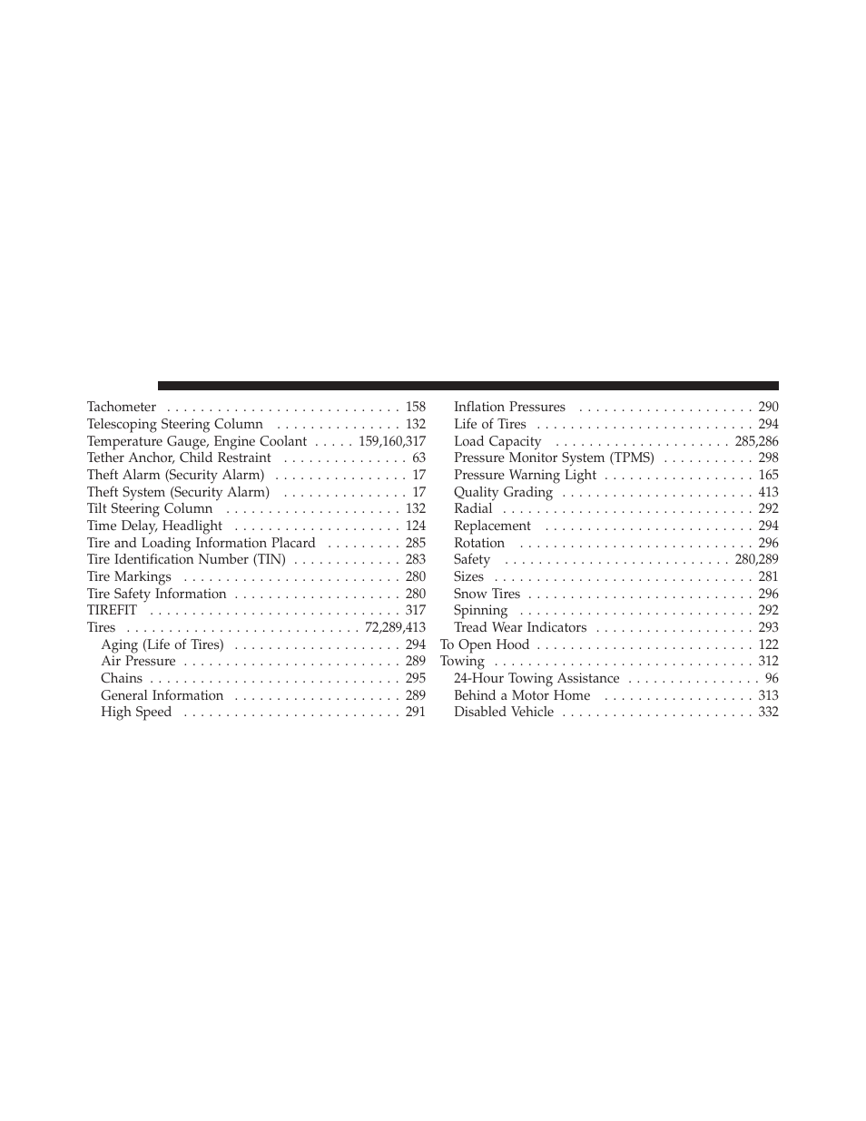 Dodge 2010 Challenger SRT8 User Manual | Page 433 / 436