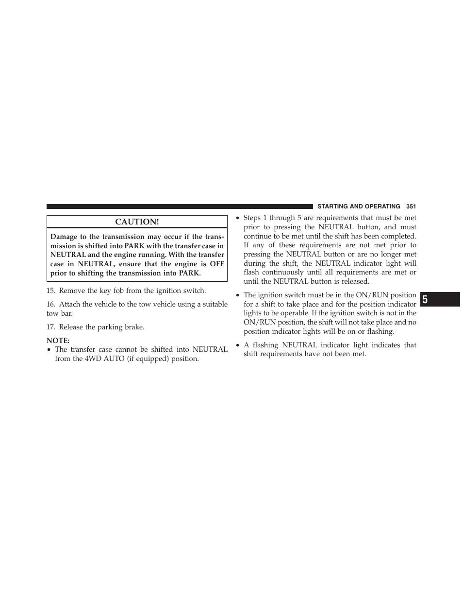 Dodge 2011 Ram Truck Chassis Cab User Manual | Page 352 / 472