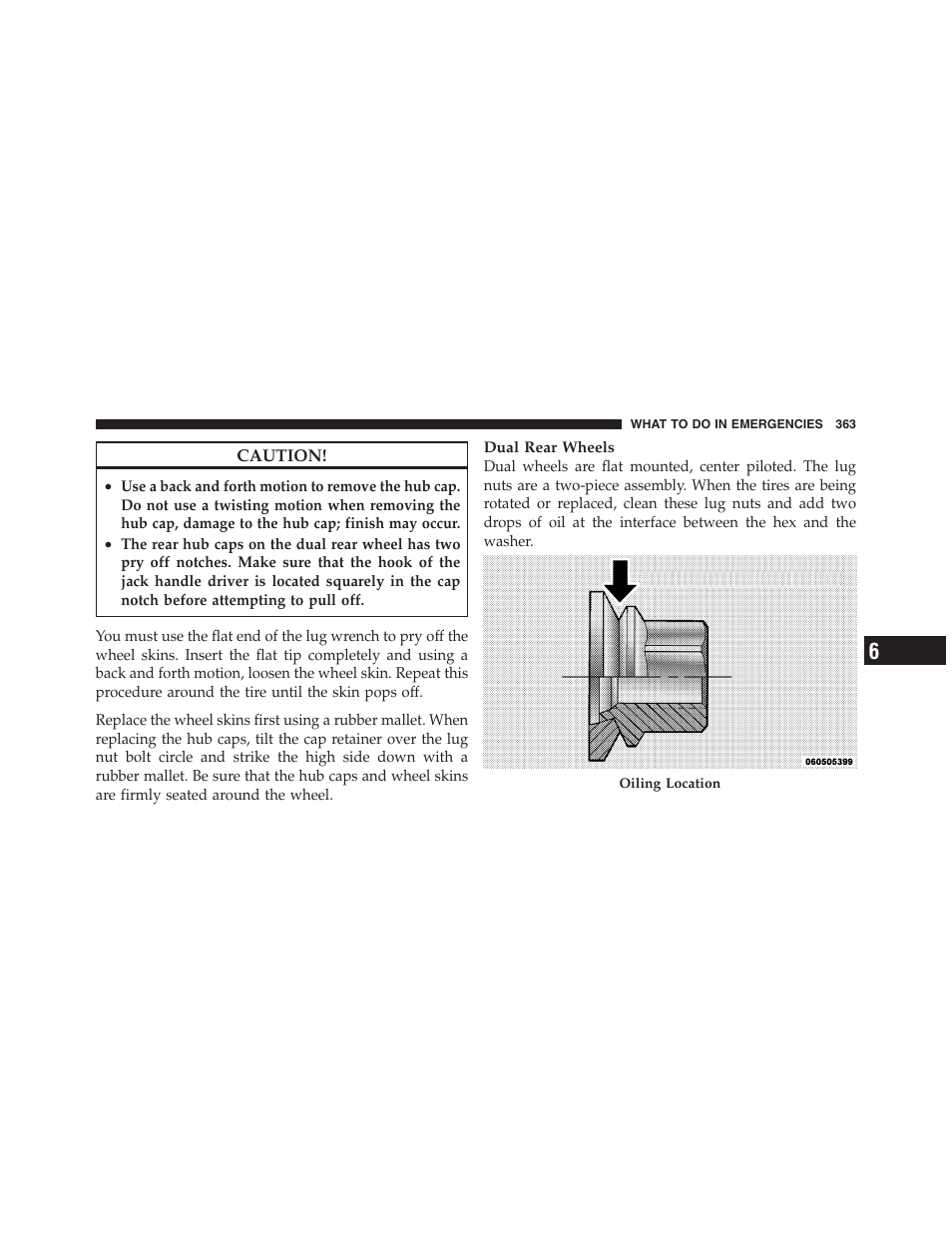 Dodge 2011 Ram Truck Chassis Cab User Manual | Page 364 / 472