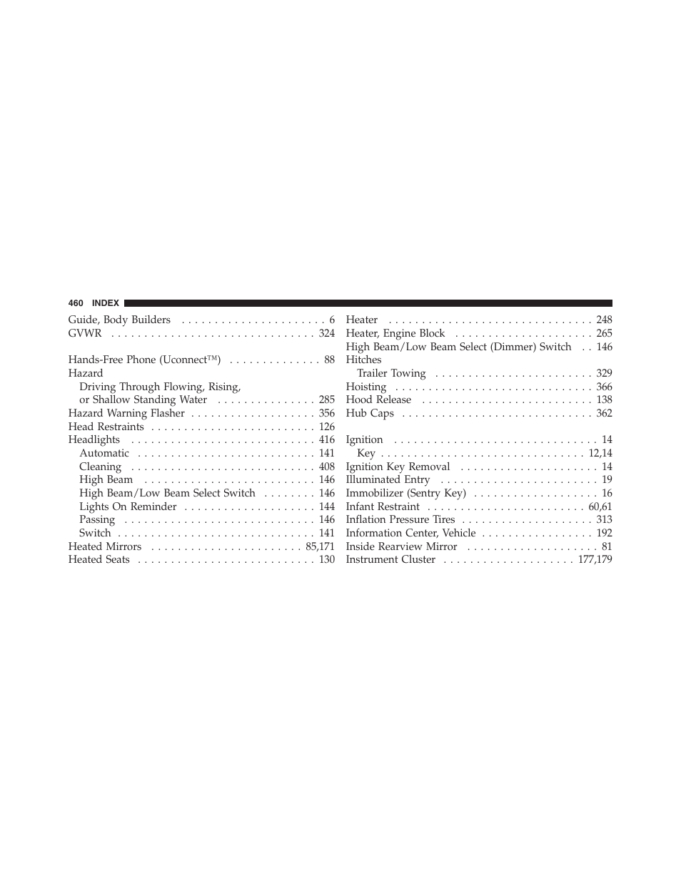 Dodge 2011 Ram Truck Chassis Cab User Manual | Page 461 / 472