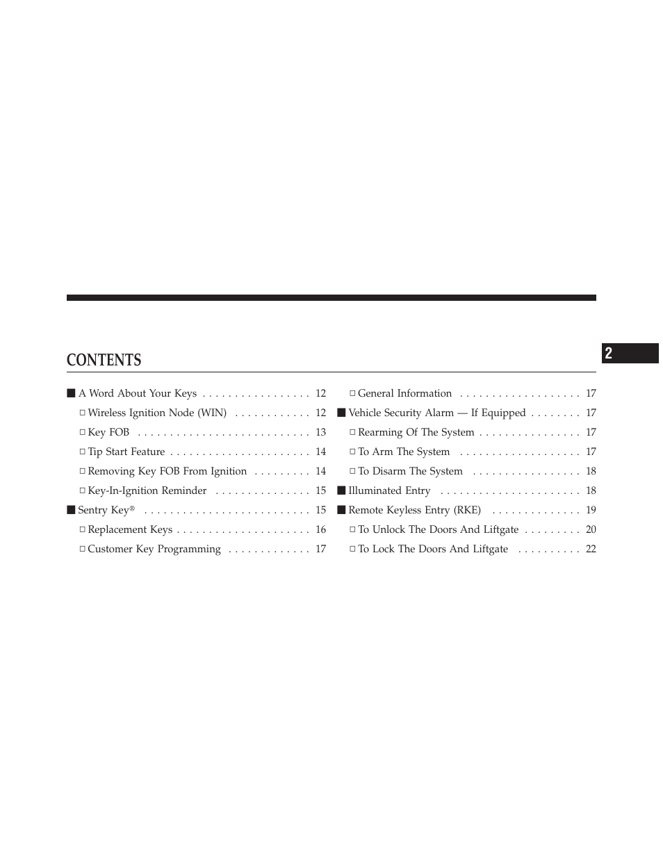 Dodge 2010 Journey User Manual | Page 10 / 512