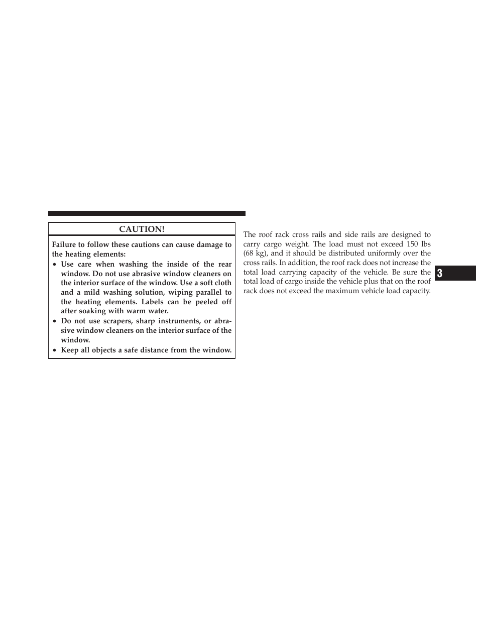 Roof luggage rack — if equipped | Dodge 2010 Journey User Manual | Page 174 / 512