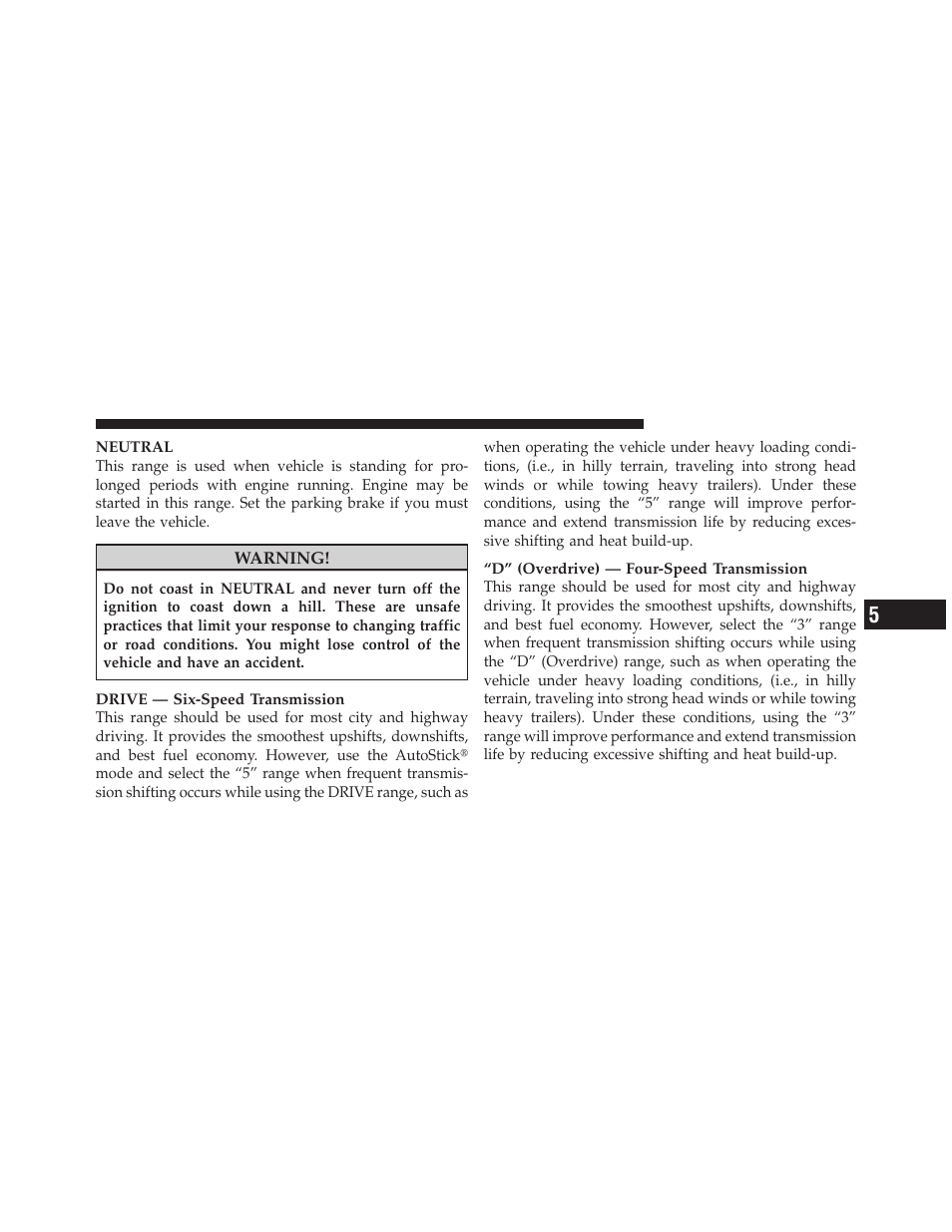 Dodge 2010 Journey User Manual | Page 304 / 512