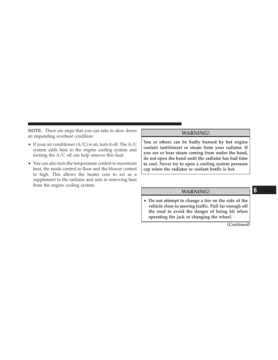 Jacking and tire changing | Dodge 2010 Journey User Manual | Page 382 / 512