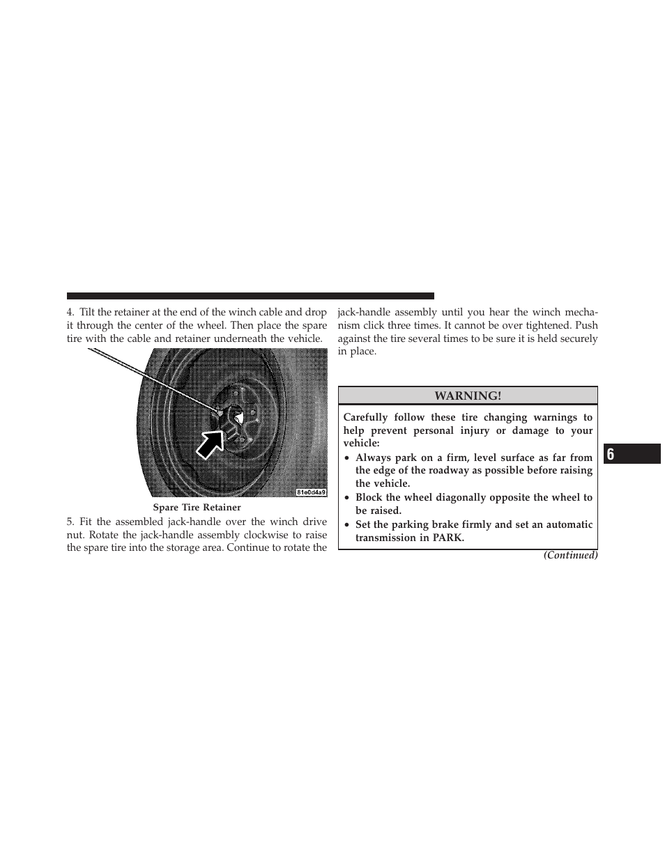Jacking instructions | Dodge 2010 Journey User Manual | Page 388 / 512