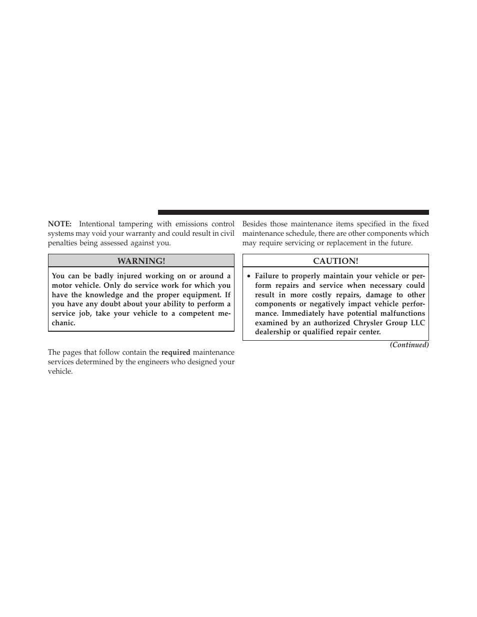 Maintenance procedures | Dodge 2010 Journey User Manual | Page 409 / 512