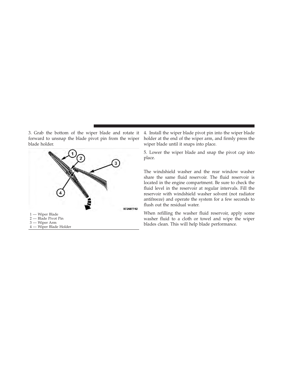 Adding washer fluid | Dodge 2010 Journey User Manual | Page 421 / 512