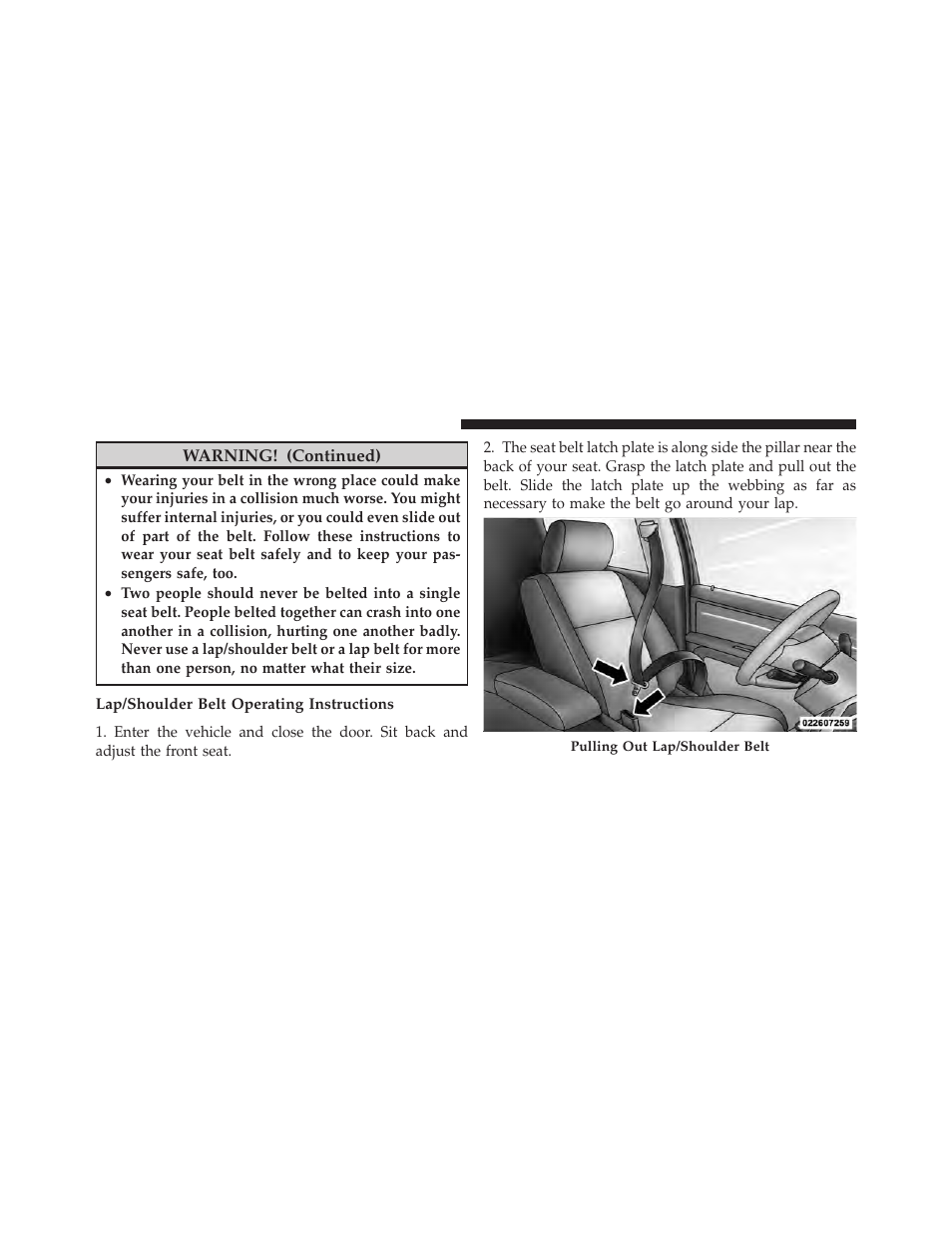 Dodge 2010 Journey User Manual | Page 43 / 512