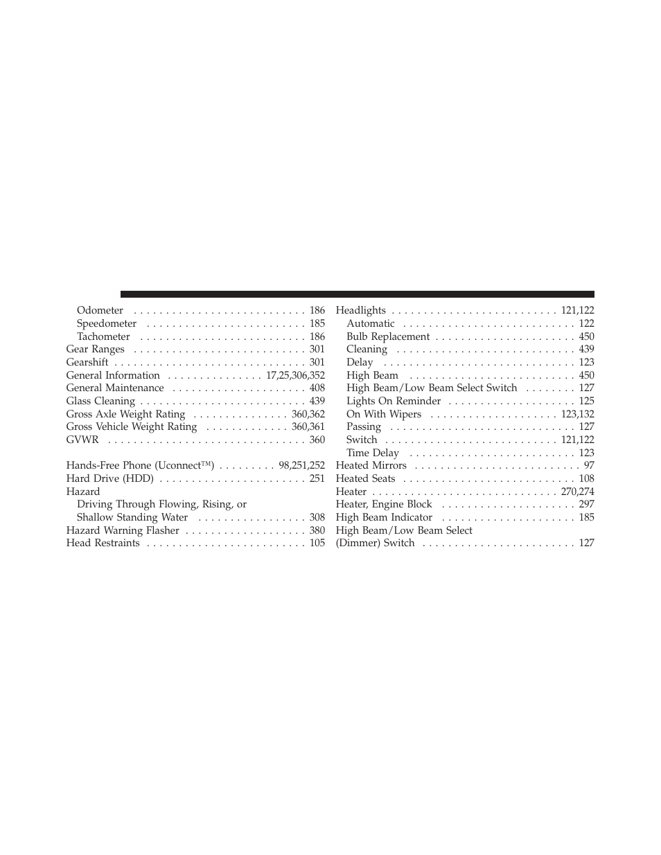 Dodge 2010 Journey User Manual | Page 497 / 512
