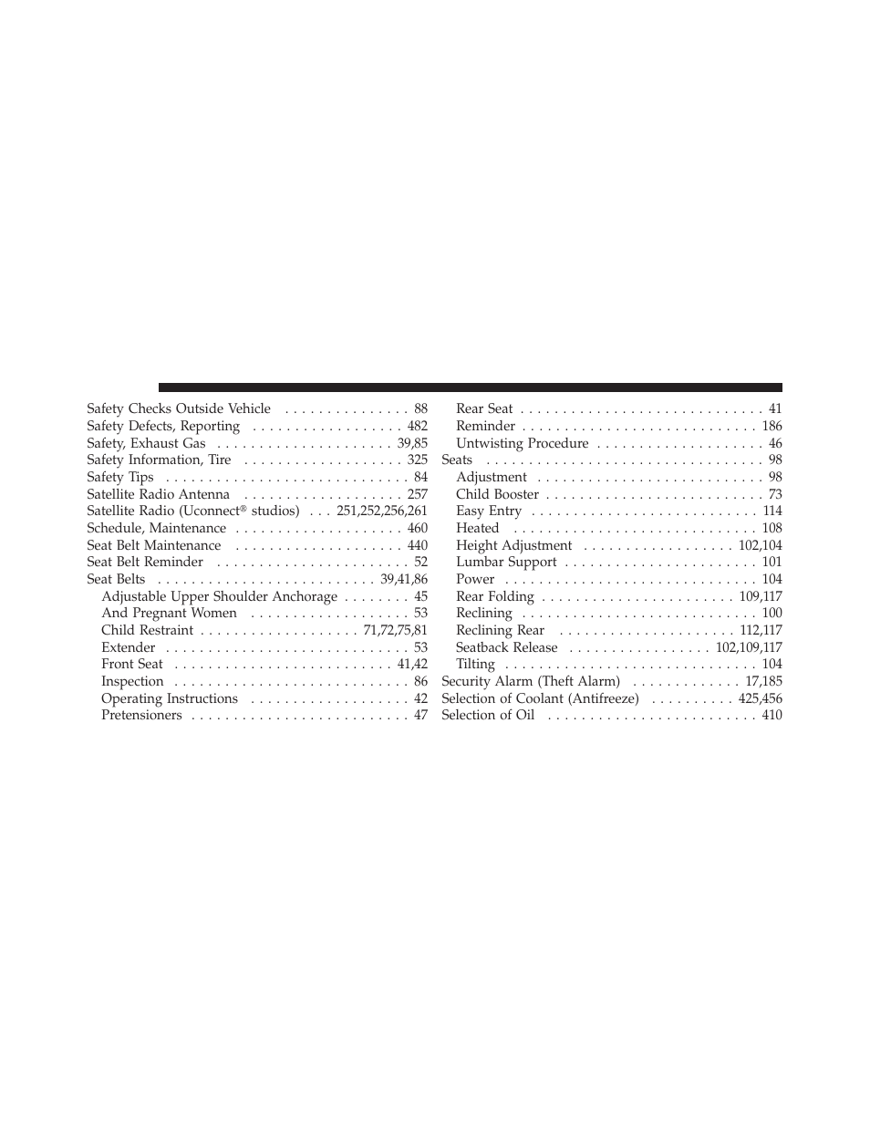 Dodge 2010 Journey User Manual | Page 505 / 512