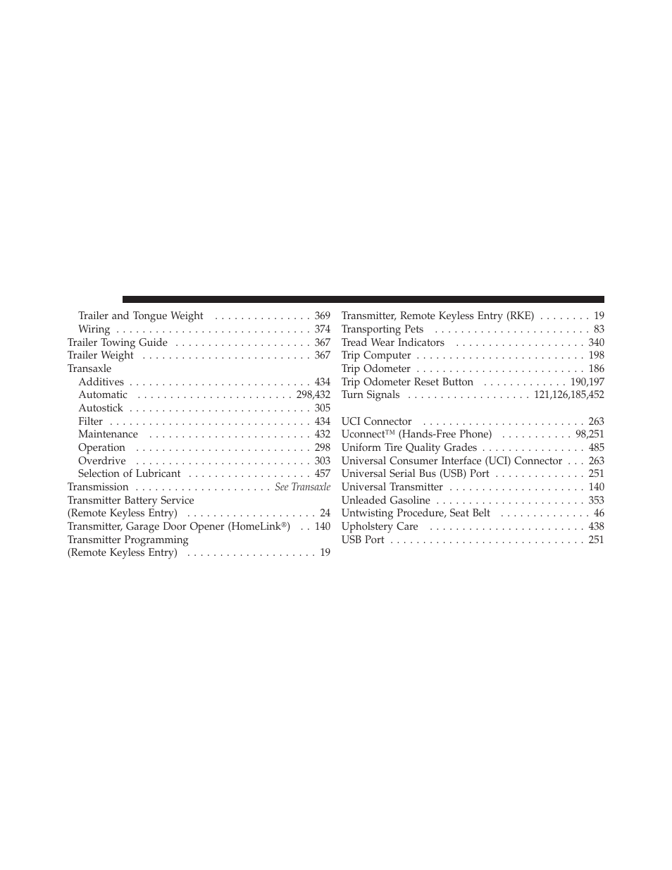 Dodge 2010 Journey User Manual | Page 509 / 512