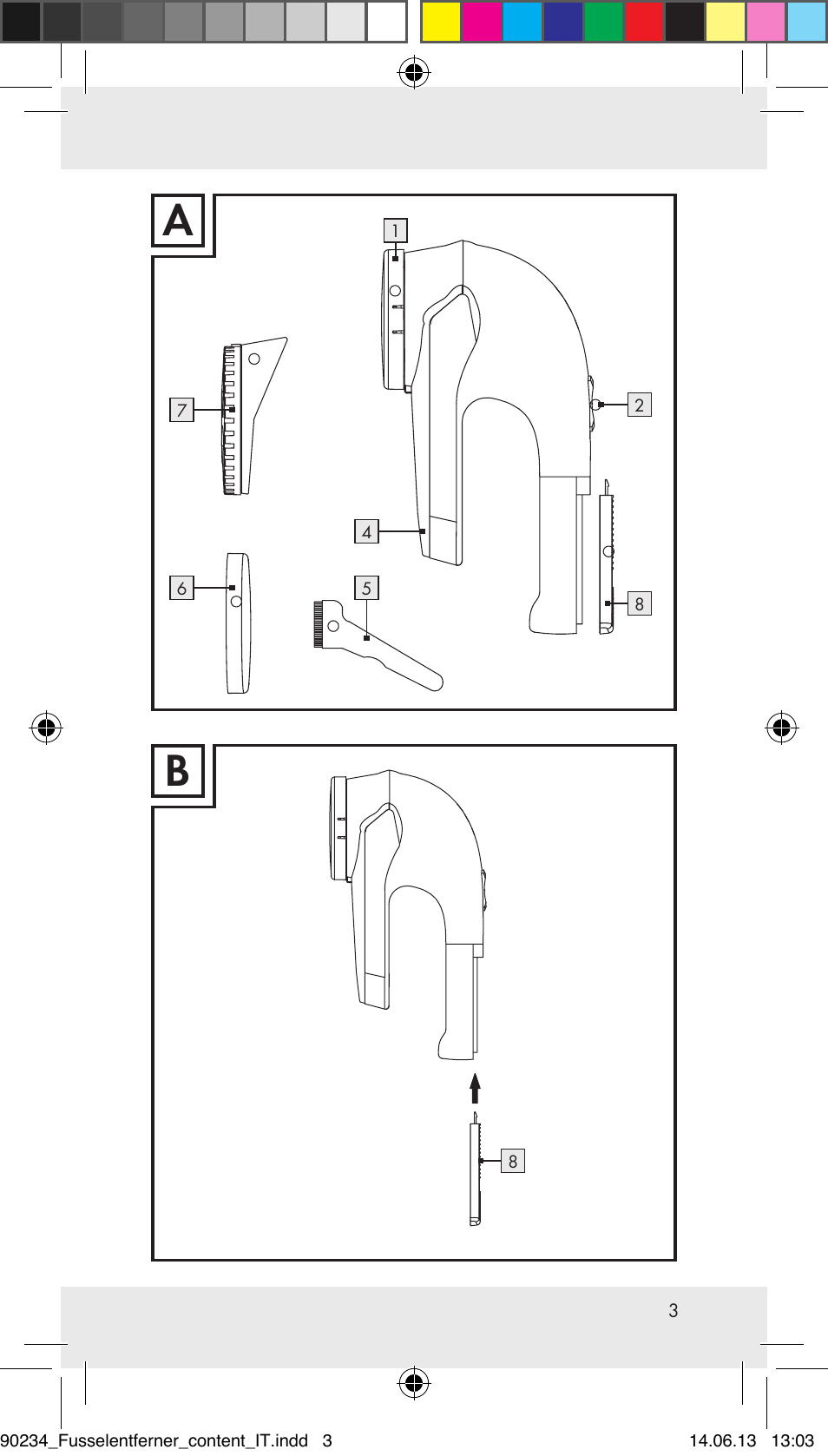 Aquapur Z31511 Lint Remover User Manual | Page 3 / 45