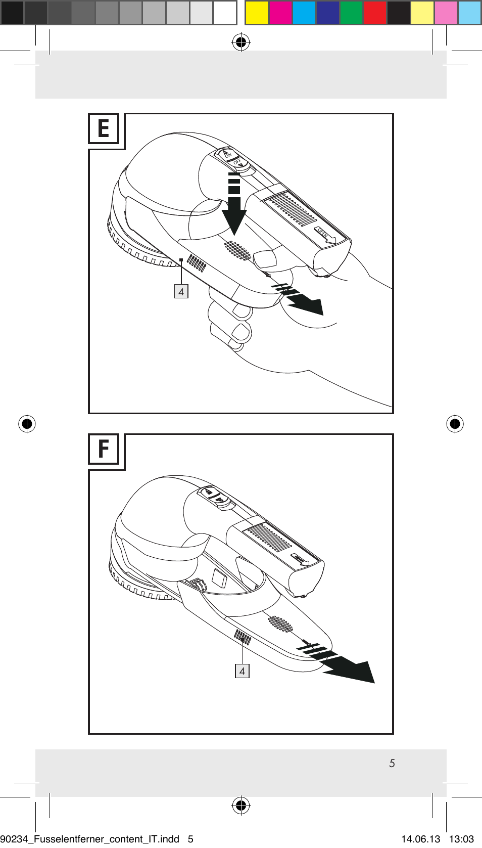Aquapur Z31511 Lint Remover User Manual | Page 5 / 45