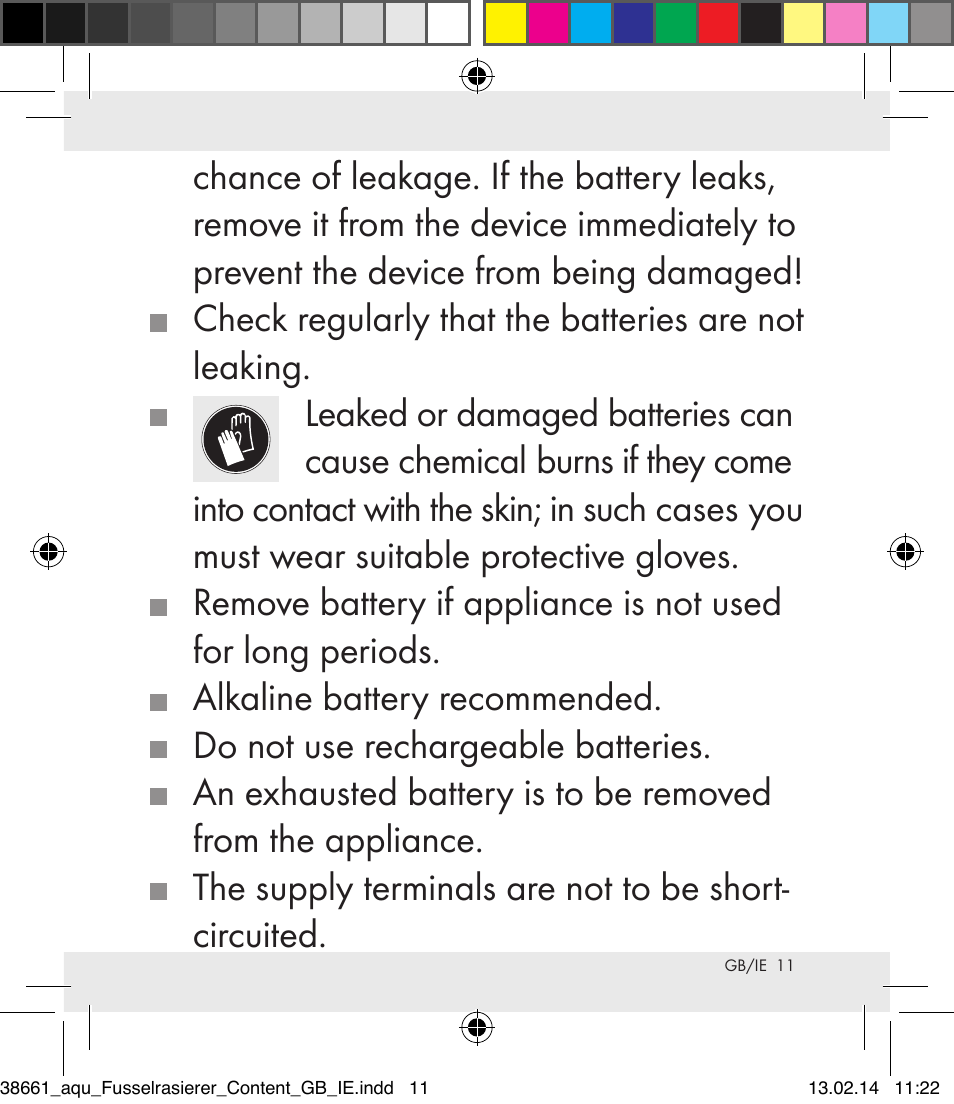 Aquapur H5773 Lint Remover User Manual | Page 12 / 92