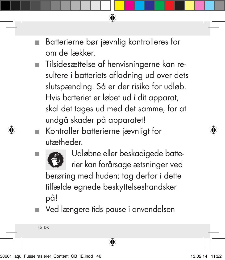 Aquapur H5773 Lint Remover User Manual | Page 47 / 92
