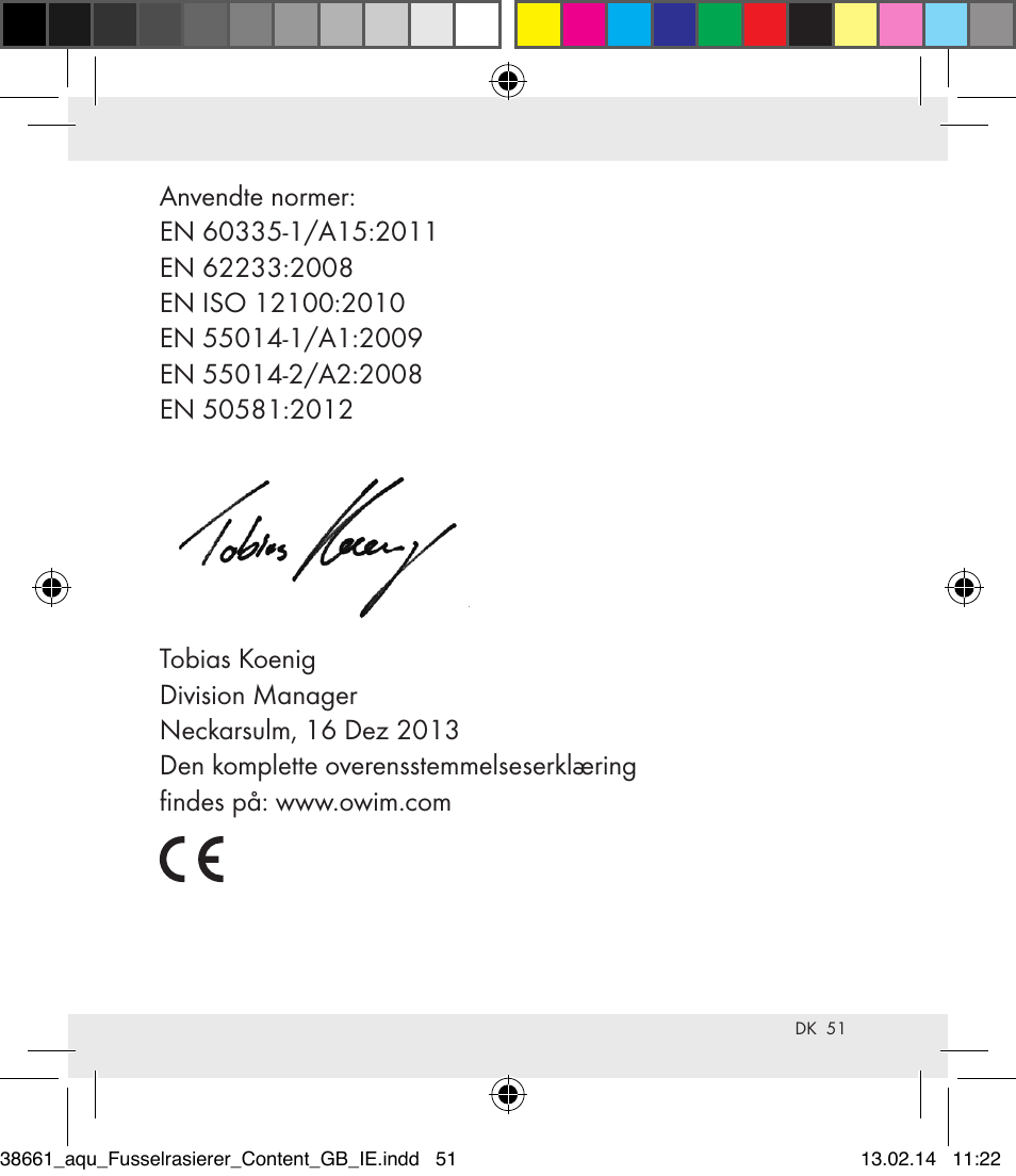 Aquapur H5773 Lint Remover User Manual | Page 52 / 92