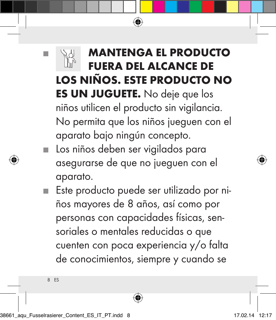 Aquapur H5773 Lint Remover User Manual | Page 8 / 69