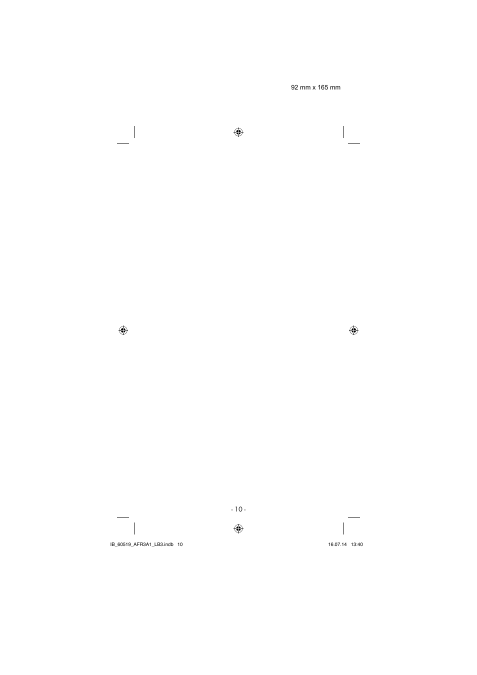 Aquapur AFR 3 A1 Lint Remover User Manual | Page 13 / 43
