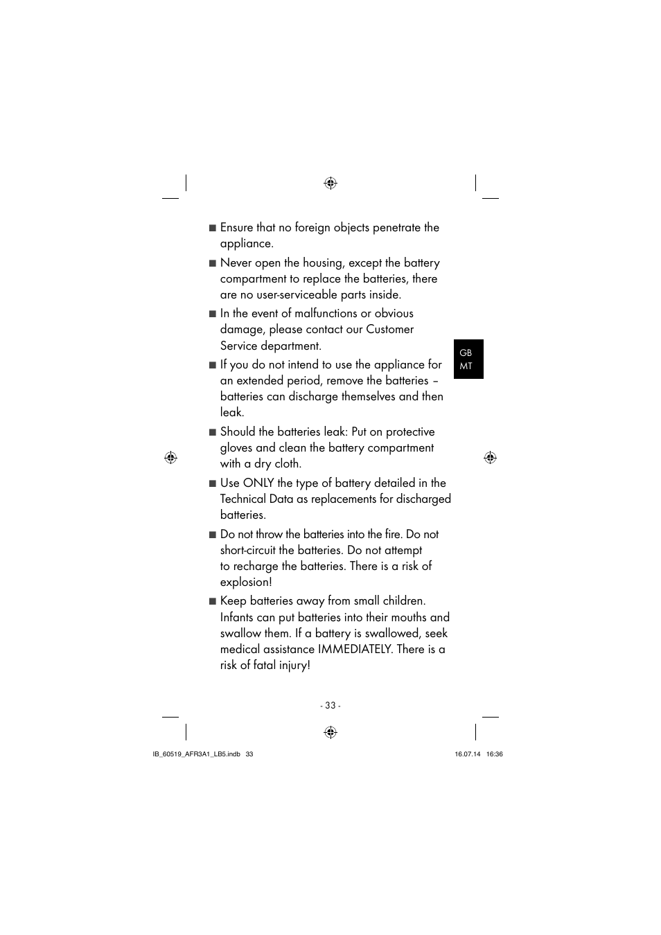 Aquapur AFR 3 A1 Lint Remover User Manual | Page 36 / 53