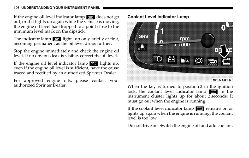Dodge 2005 Sprinter Cab & Chassis User Manual | Page 106 / 288