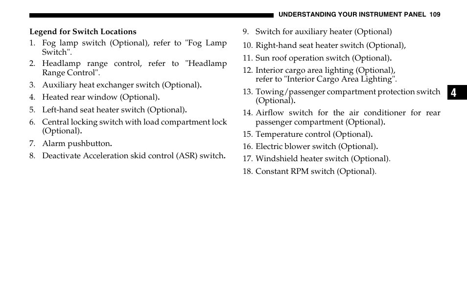 Dodge 2005 Sprinter Cab & Chassis User Manual | Page 109 / 288