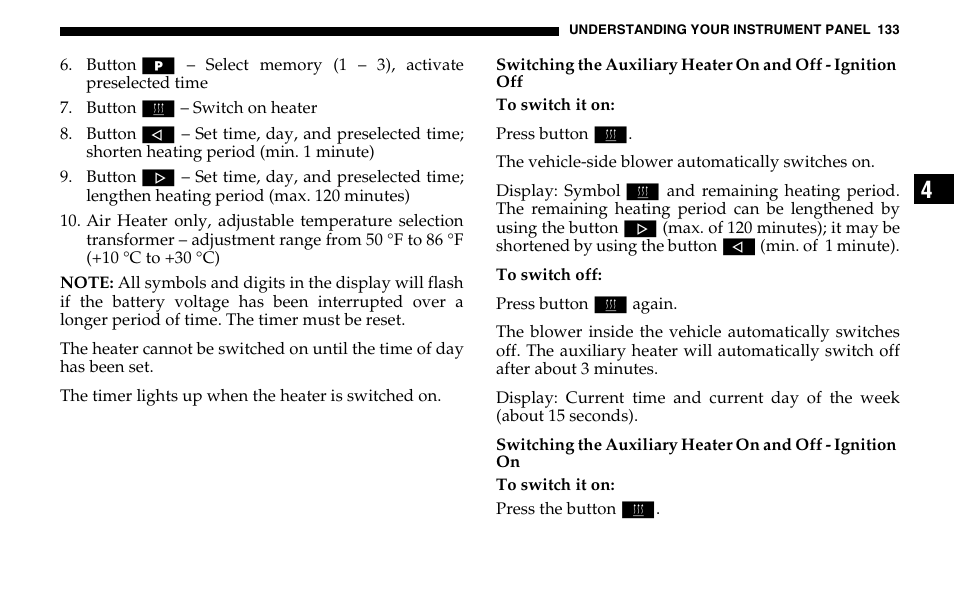 Dodge 2005 Sprinter Cab & Chassis User Manual | Page 133 / 288