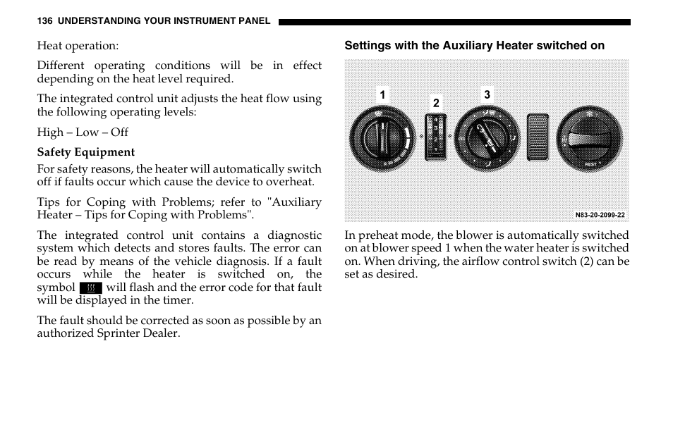Dodge 2005 Sprinter Cab & Chassis User Manual | Page 136 / 288