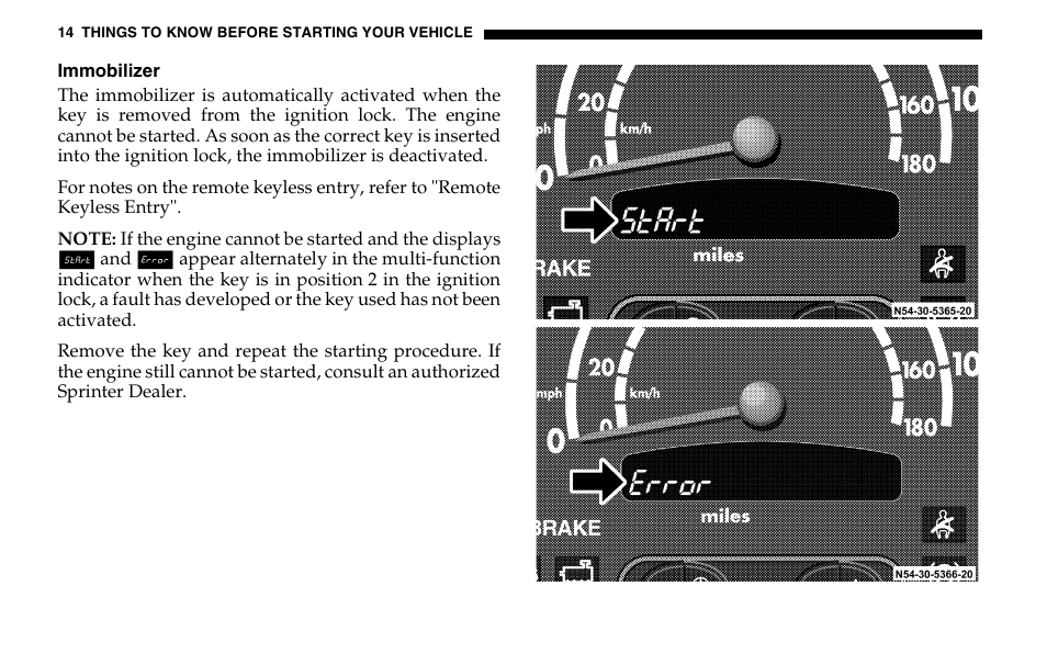Dodge 2005 Sprinter Cab & Chassis User Manual | Page 14 / 288