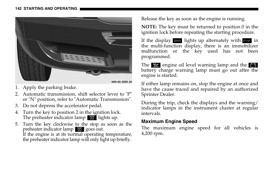 Dodge 2005 Sprinter Cab & Chassis User Manual | Page 142 / 288