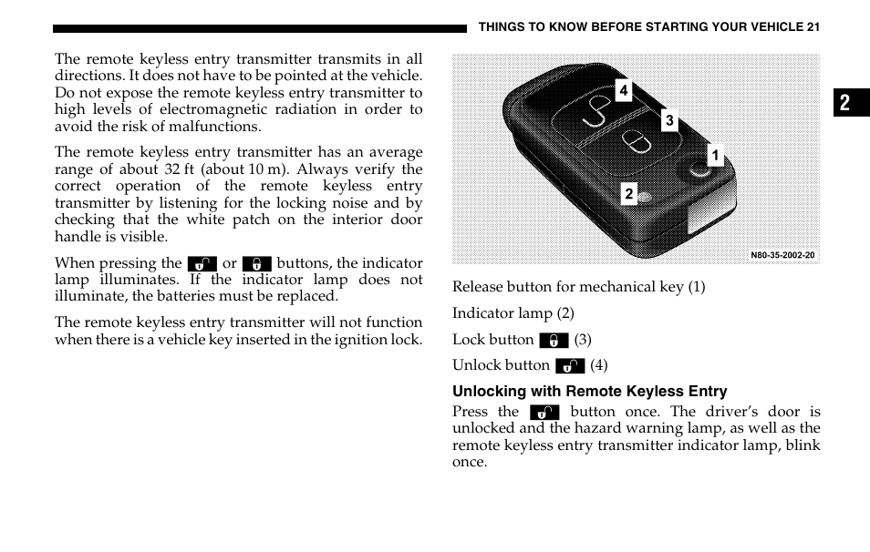 Dodge 2005 Sprinter Cab & Chassis User Manual | Page 21 / 288