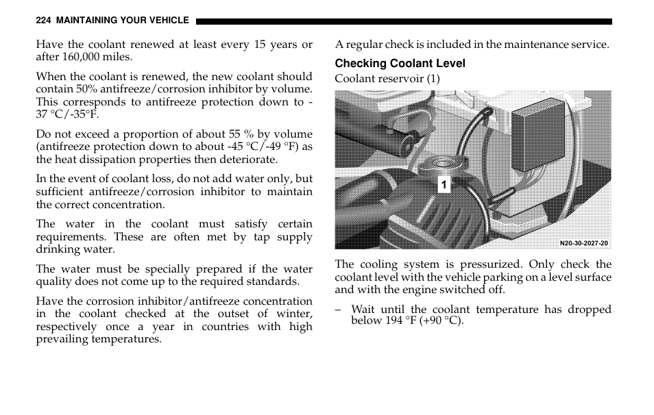 Dodge 2005 Sprinter Cab & Chassis User Manual | Page 224 / 288